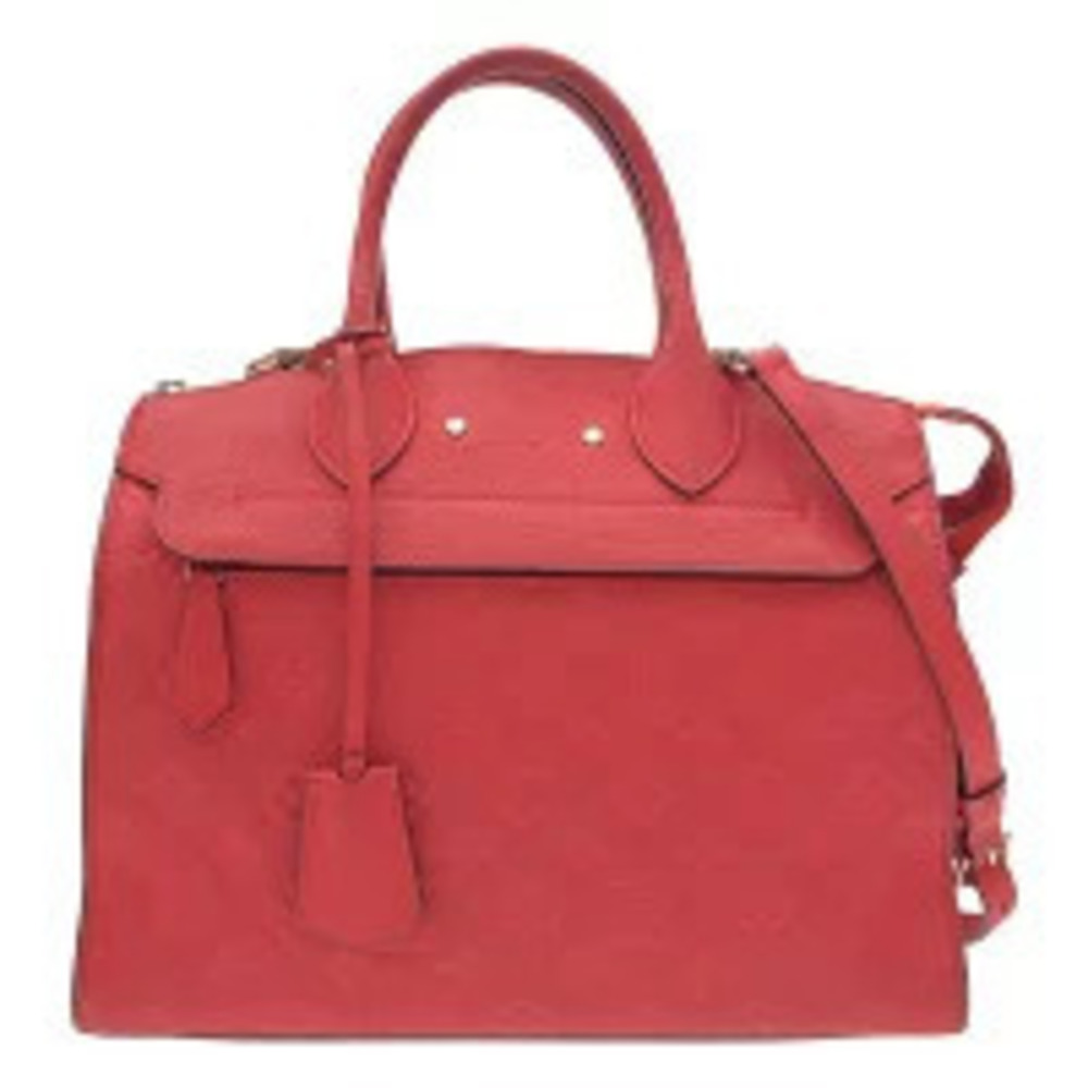 Celine Shopper Handbag Red Purple